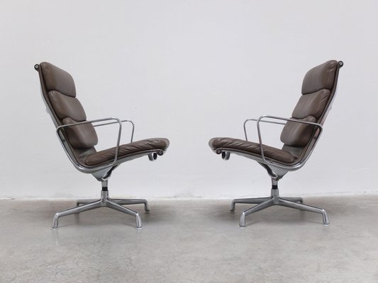 Early EA216 Swivel Lounge Chair by Eames for Herman Miller, 1960s-MHV-1771654