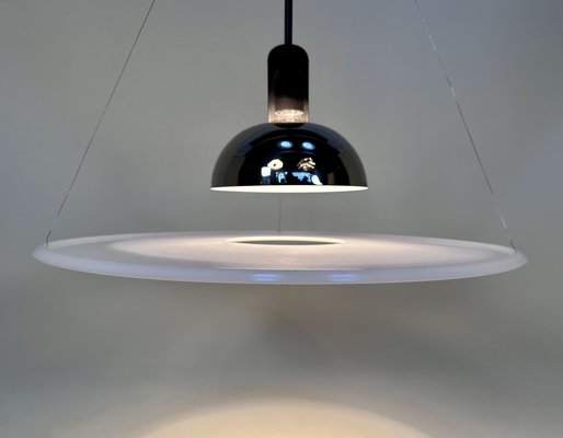 Early Edition Model Frisbi Hanging Lamp by Achille Castiglioni for Flos, Italy, 1978-JP-1822058