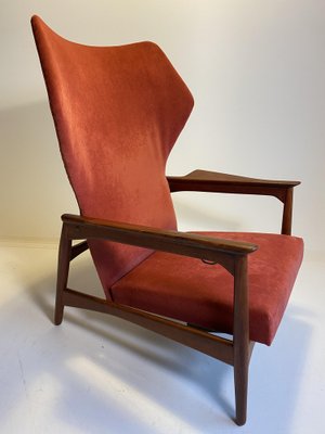 Early Edition Owel Chair in Teak by Ib Kofod-Larsen for Carlo Gahrn, 1950s