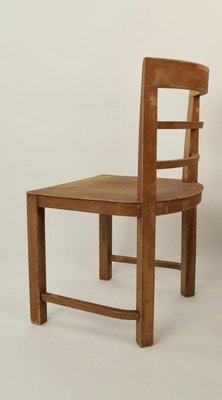 Early Modernistic Wooden Chairs, Austria, 1925, Set of 3-BAF-2032814