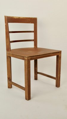 Early Modernistic Wooden Chairs, Austria, 1925, Set of 3-BAF-2032814