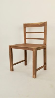 Early Modernistic Wooden Chairs, Austria, 1925, Set of 3-BAF-2032814