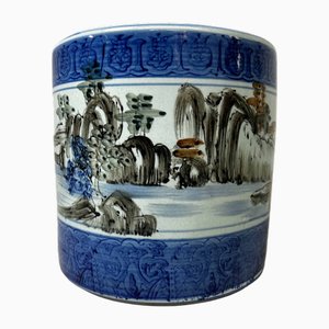 Early Shōwa Era Porcelain Hibachi, Japan, 1930s-DWL-1816168