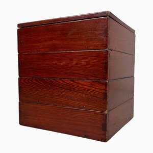 Early Shōwa Urushi Jūbako Wooden Stacking Boxes, Japan, 1930s-DWL-1737187