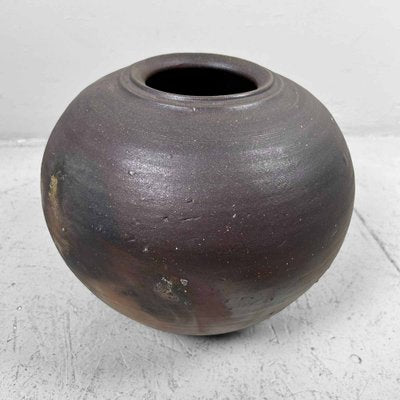 Earthenware Bizen-Yaki Tsubo Vase, Japan, 1920s-DWL-1761162