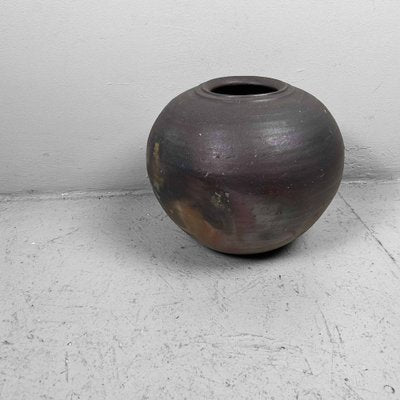 Earthenware Bizen-Yaki Tsubo Vase, Japan, 1920s-DWL-1761162