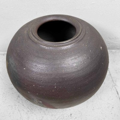 Earthenware Bizen-Yaki Tsubo Vase, Japan, 1920s-DWL-1761162