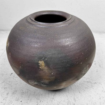 Earthenware Bizen-Yaki Tsubo Vase, Japan, 1920s-DWL-1761162