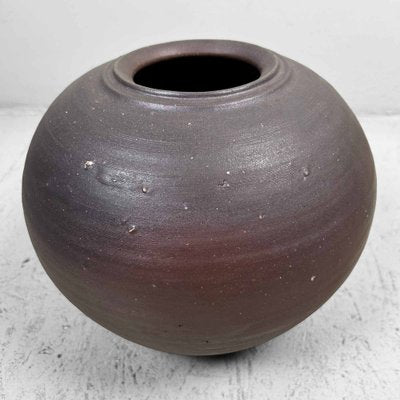 Earthenware Bizen-Yaki Tsubo Vase, Japan, 1920s-DWL-1761162