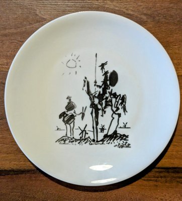 Earthenware Limoges Porcelain Plate, 1997-NRC-1822870