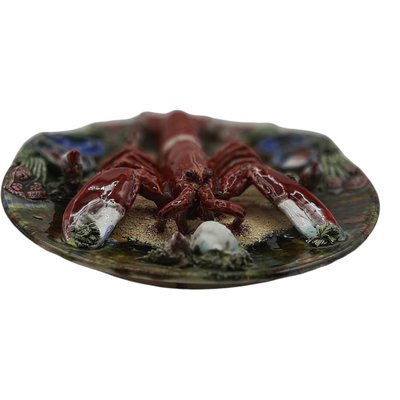 Earthenware Lobster Plates, Portugal, 1930s, Set of 2-TCS-1135291