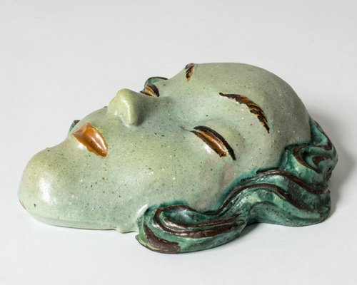 Earthenware Mask by Allan Ebeling, 1930s-NL-1718961