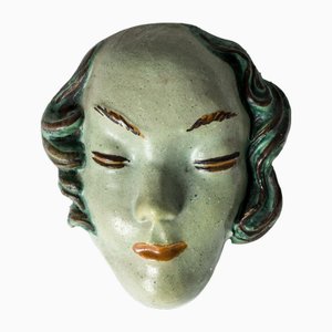 Earthenware Mask by Allan Ebeling, 1930s-NL-1718961