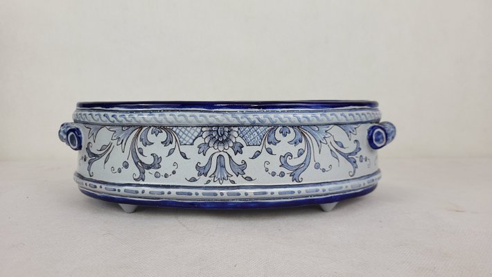 Earthenware Planter / Basin from Nevers Montagnon, 1890s-XYB-2033868