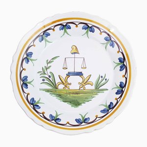 Earthenware Plate, France, 20th Century-BQF-1779550