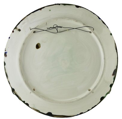 Earthenware Seafood Lobster Plate by Caldas da Rainha, 1930-MJY-1148947