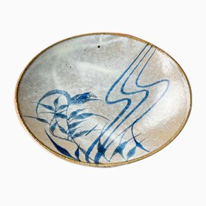 Earthenware Seto Ware Plate, Japan, 1960s-DWL-2024698