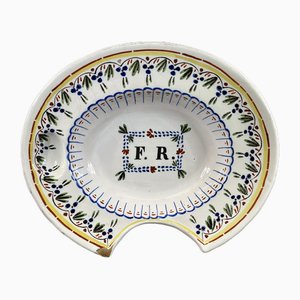 Earthenware Shaving Bowl, 1800s-EUT-1798678