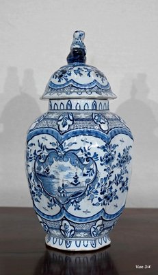 Earthenware Vase from Royal Delft, 20th Century-RVK-1441928