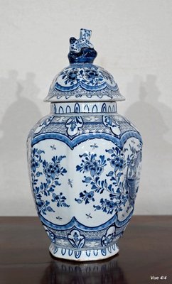 Earthenware Vase from Royal Delft, 20th Century-RVK-1441928