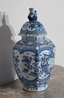 Earthenware Vase from Royal Delft, 20th Century-RVK-1441928