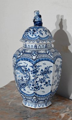 Earthenware Vase from Royal Delft, 20th Century-RVK-1441928