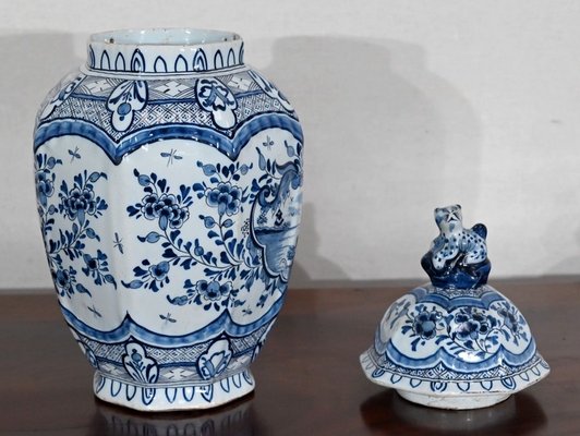 Earthenware Vase from Royal Delft, 20th Century-RVK-1441928