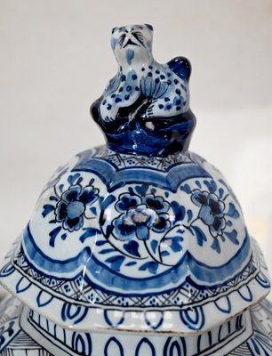 Earthenware Vase from Royal Delft, 20th Century-RVK-1441928