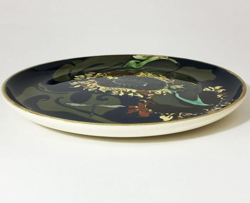 Earthenware Wall Plate from Rozenburg, The Hague, Netherlands, 1893-UCH-1224459