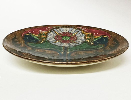 Earthenware Wall Plate from Rozenburg, The Hague, Netherlands, 1897-UCH-1224457