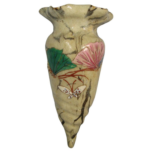 East Asian Style Wall Vase, 1890s