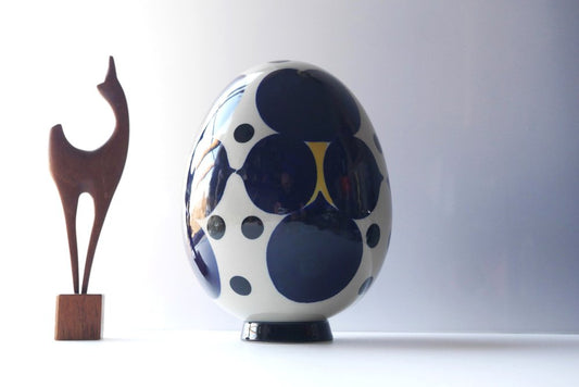 Easter Egg Sculpture by Sylvia Leuchovius for Rörstrand, Sweden