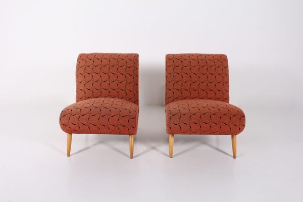 Easy Chair and Ottoman by Norman Bel Geddes, 1950s, Set of 2-OWS-861283