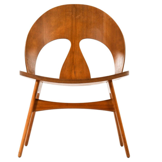 Easy Chair attributed to Cabinetmaker Erhard Rasmussen from Børge Mogensen, 1940s