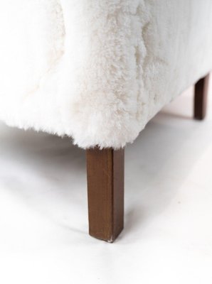 Easy Chair in Sheep Wool from Fritz Hansen, 1930s-UY-842800