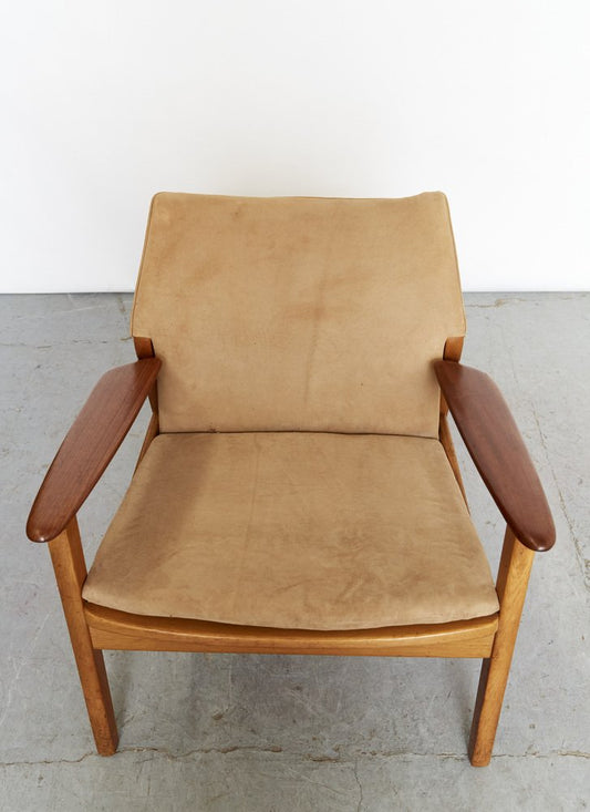 Easy Chairs by Hans Olsen for Verner Birkholm, 1950s, Set of 2