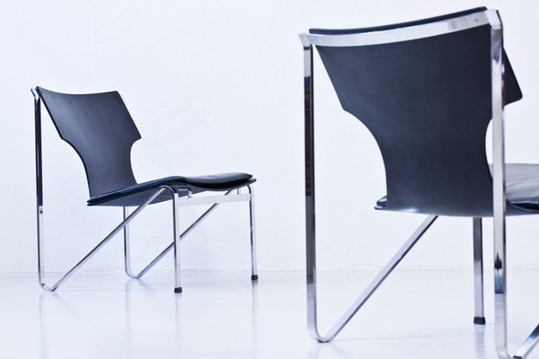 Easy Chairs by Sigurd Persson for Åry Stålmöbler, 1960s, Set of 2-KO-635256