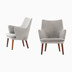 Easy Chairs Model AP20 by Hans Wegner for A.P. Stolen, Denmark, Set of 2-SC-822667