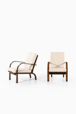 Easy Chairs Model FH-7 by Ernst Heilmann-Sevaldsen for Fritz Hansen, Set of 2-SC-1061124