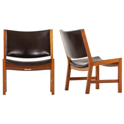 Easy Chairs Model JH54 by Hans Wegner for Johannes Hansen, Denmark, Set of 2-SC-822659