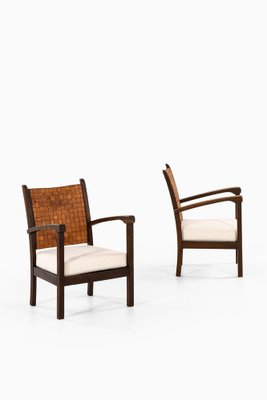 Easy Chairs, Sweden, 1940s, Set of 2-SC-1446539