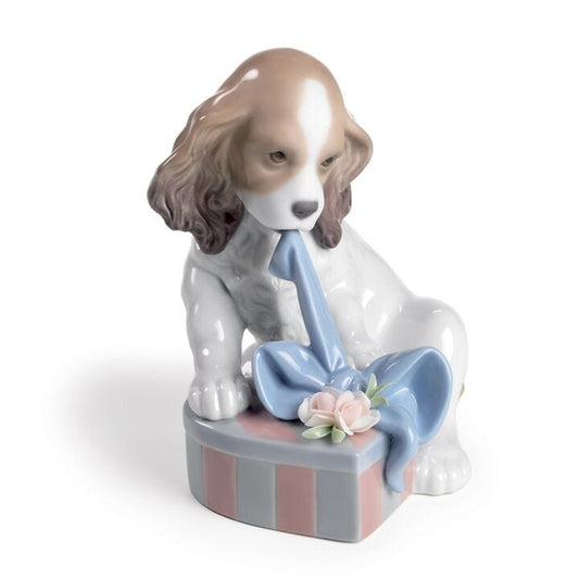Can't Wait Dog Figurine by Lladró