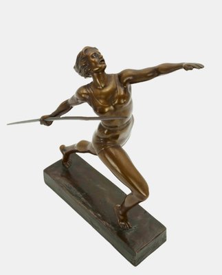 Eberhard Encke, Female Javelin Thrower, 1932, Bronze-TPH-2038090