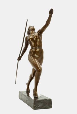 Eberhard Encke, Female Javelin Thrower, 1932, Bronze-TPH-2038090