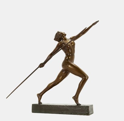 Eberhard Encke, Female Javelin Thrower, 1932, Bronze-TPH-2038090