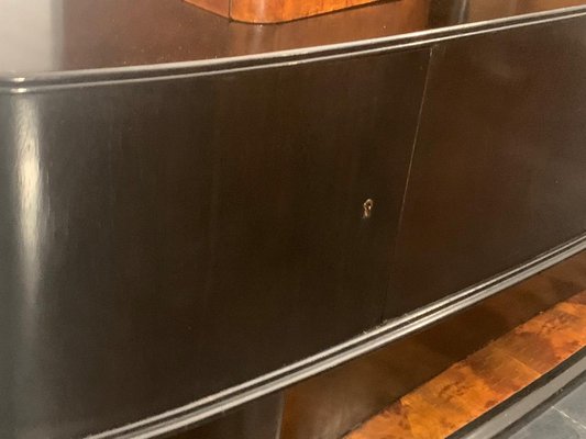 Ebony and Burr Sideboard, 1930s-IJR-859459