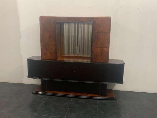 Ebony and Burr Sideboard, 1930s-IJR-859459