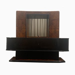 Ebony and Burr Sideboard, 1930s-IJR-859459