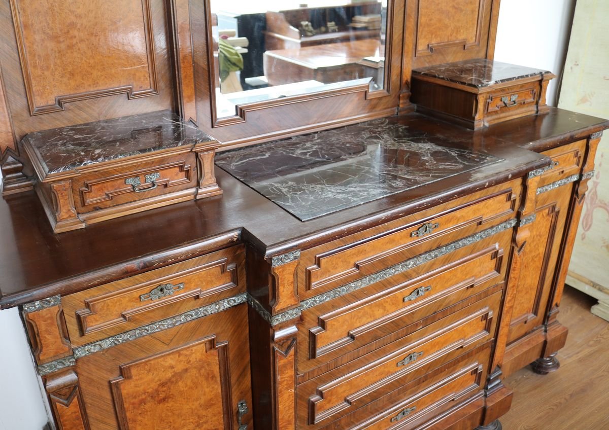 Eclectic Sideboard with Mirror