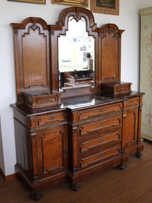 Eclectic Sideboard with Mirror-IYX-971588